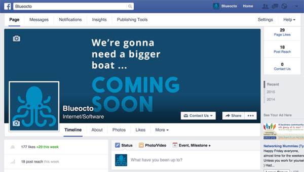 blueocto facebook page